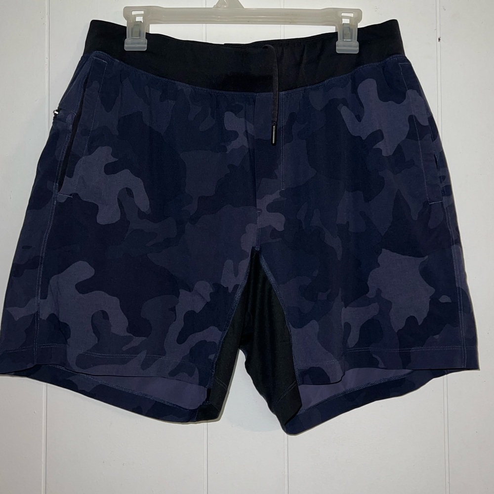 LuluLemon medium blue camo